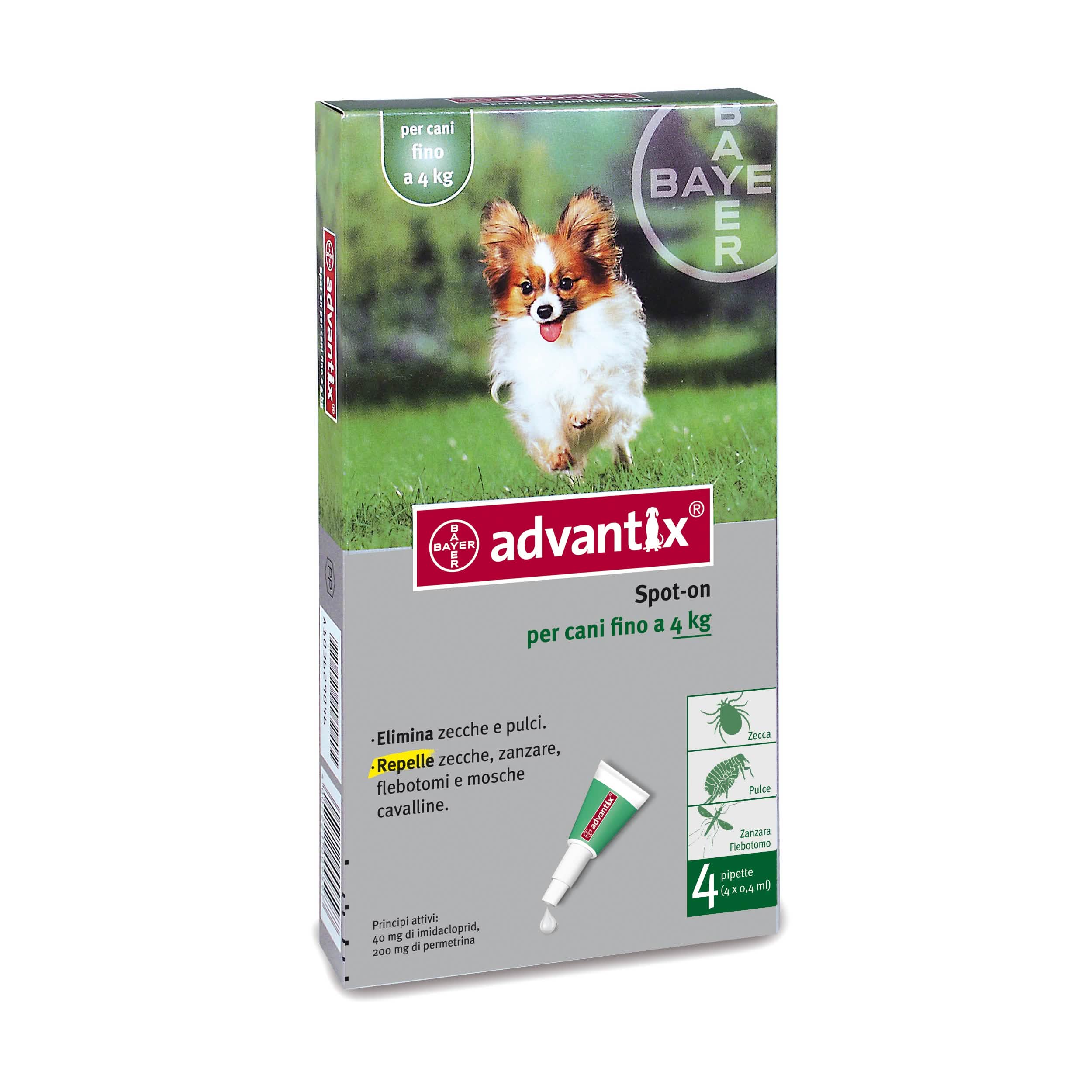 Advantix Spot On per Cani 0-4kg