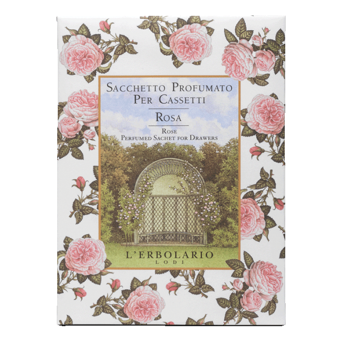 Sacchetto profumato cassetti rosa