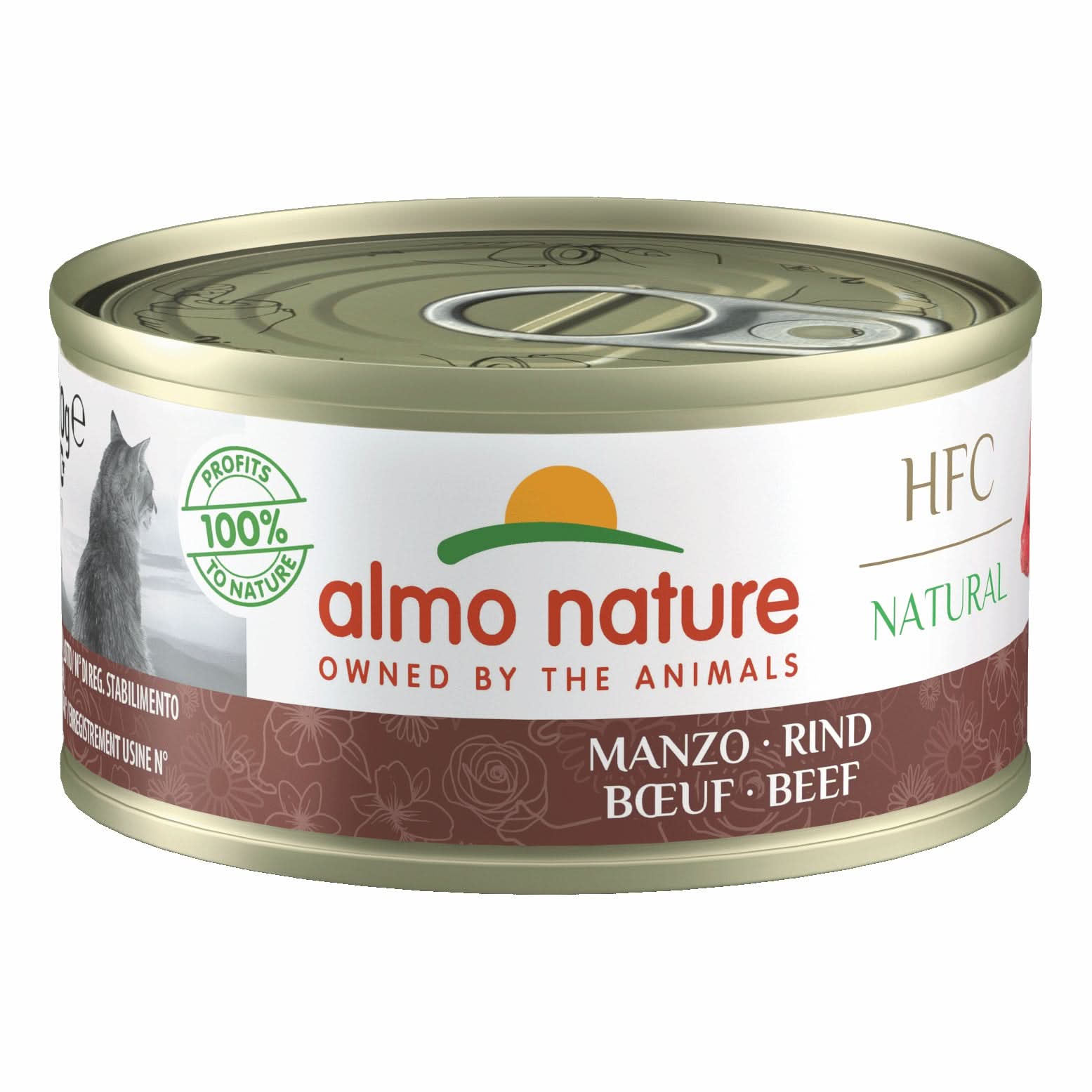 Almo Nature Cat Manzo 70g