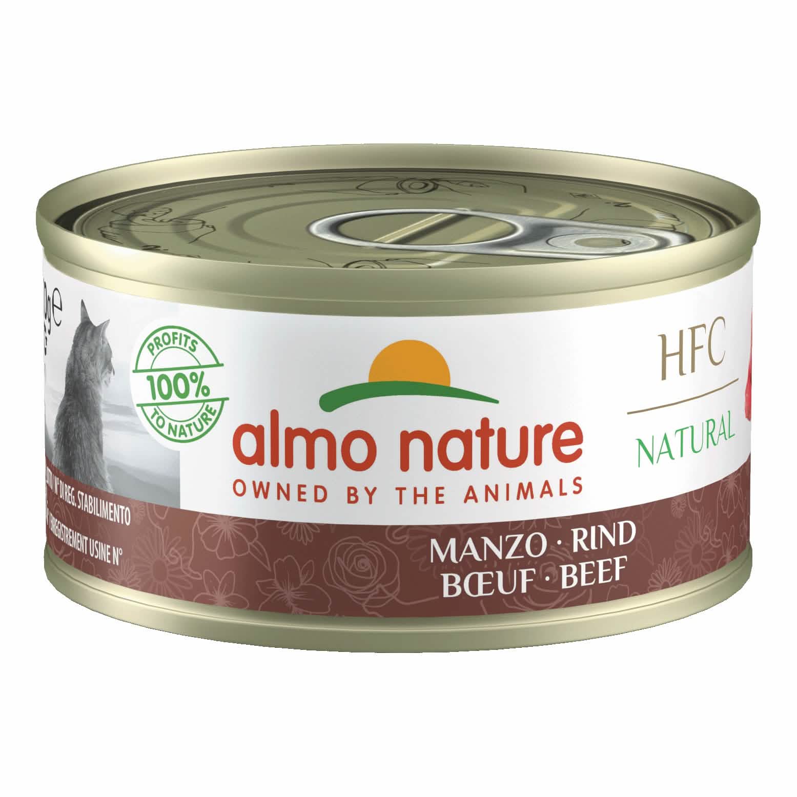 Almo Nature Cat Manzo 70g