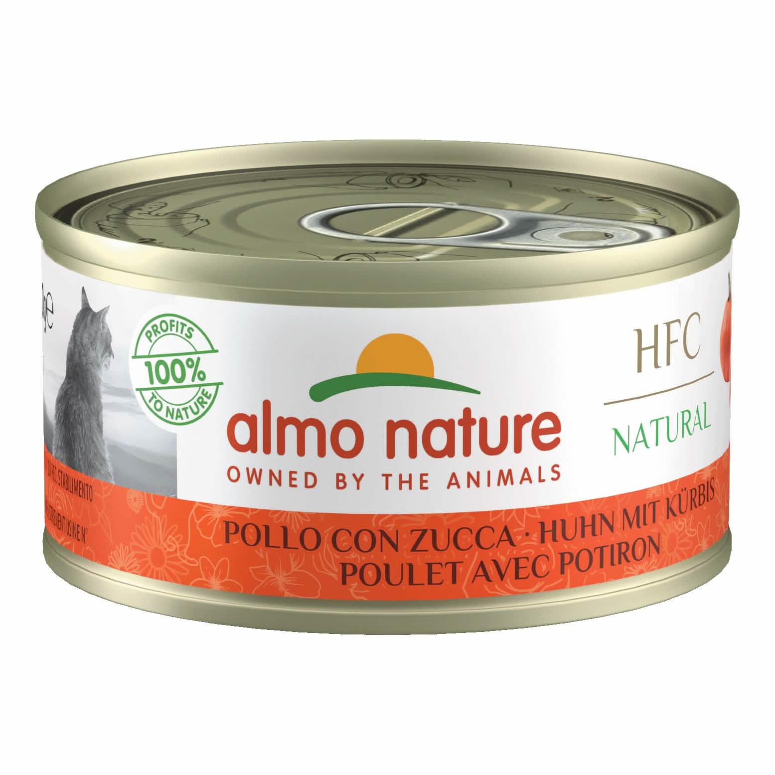 Almo Nature Cat Pollo Zucca 70g