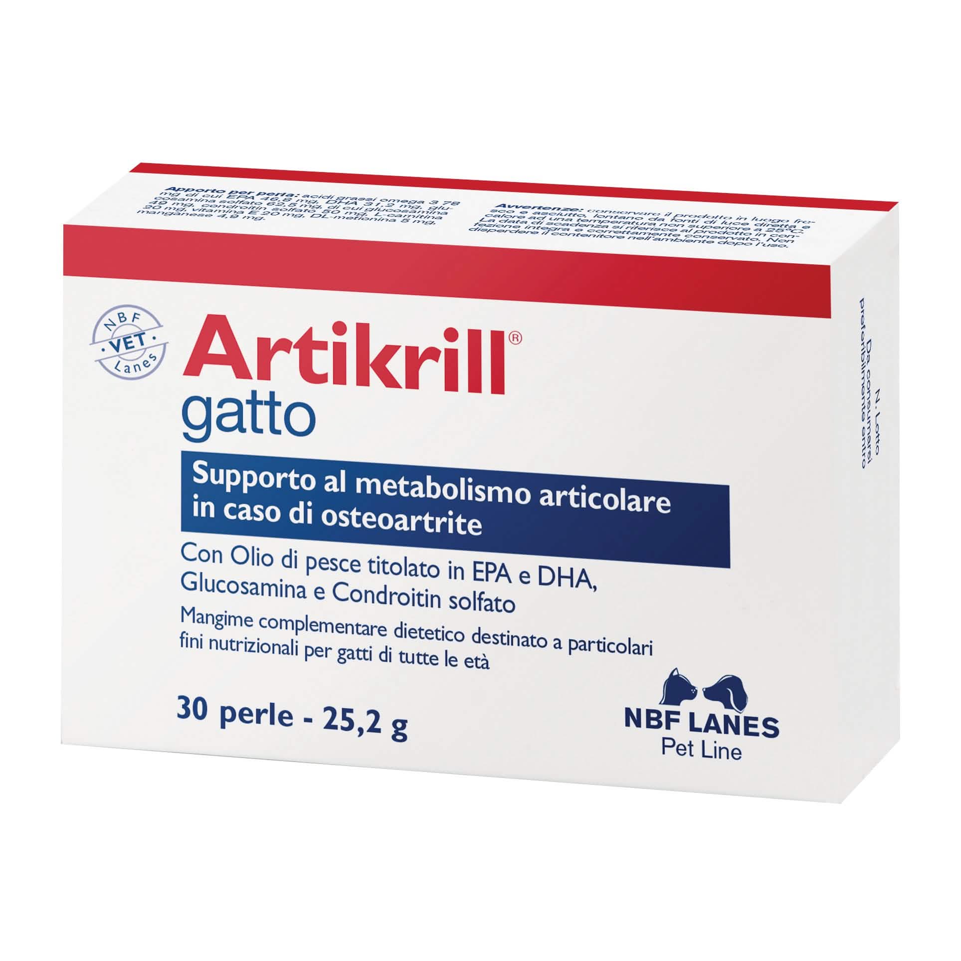 Artikrill Gatto Blister 30 Perle