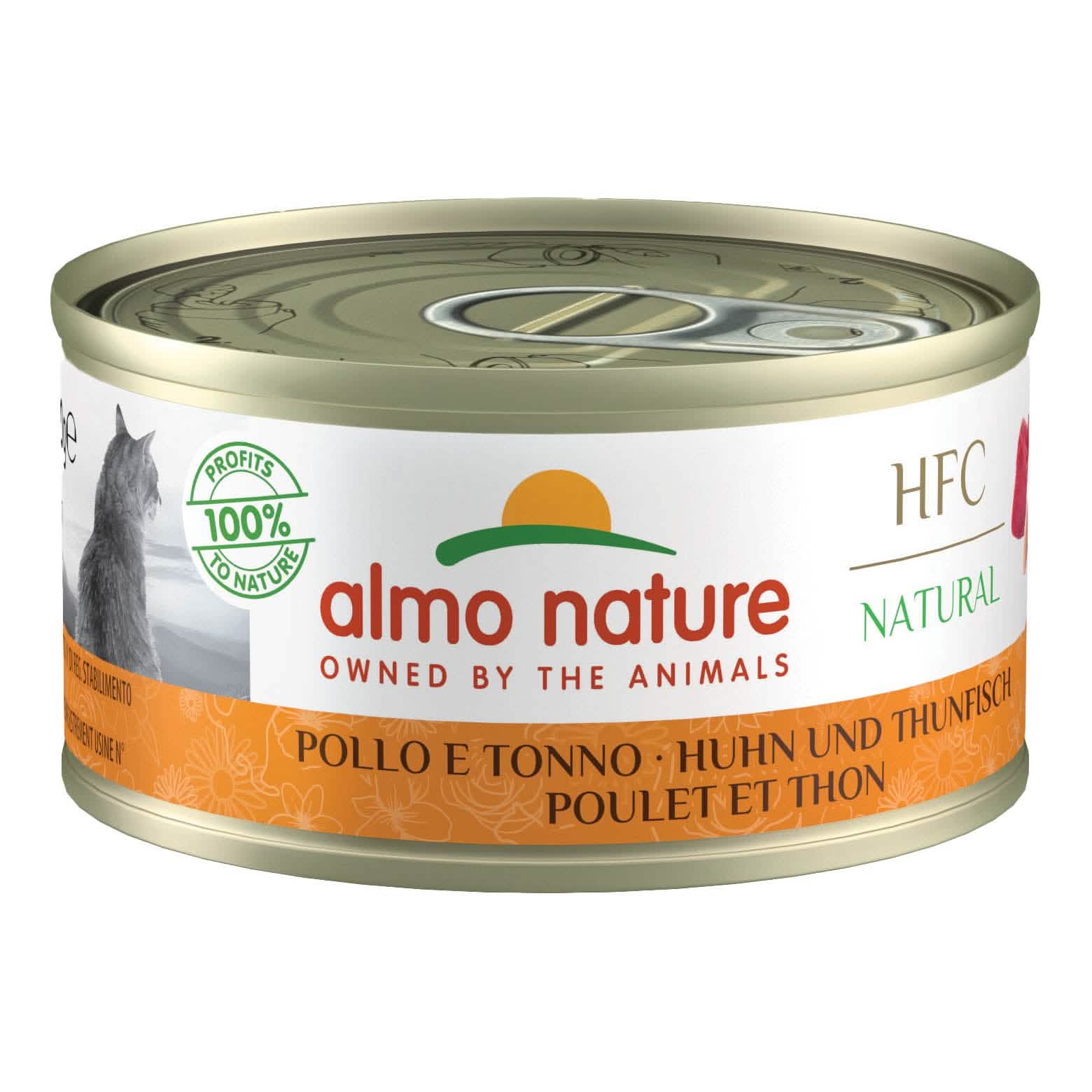 Almo Nature Cat Tonno Pollo 70g