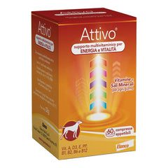 Attivo Tabs Astuccio da 60 Compresse Altamente Appetibili