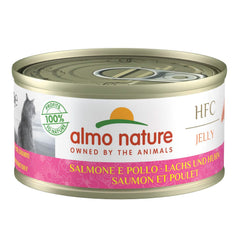 Almo Nature Cat Salmone Pollo 70g