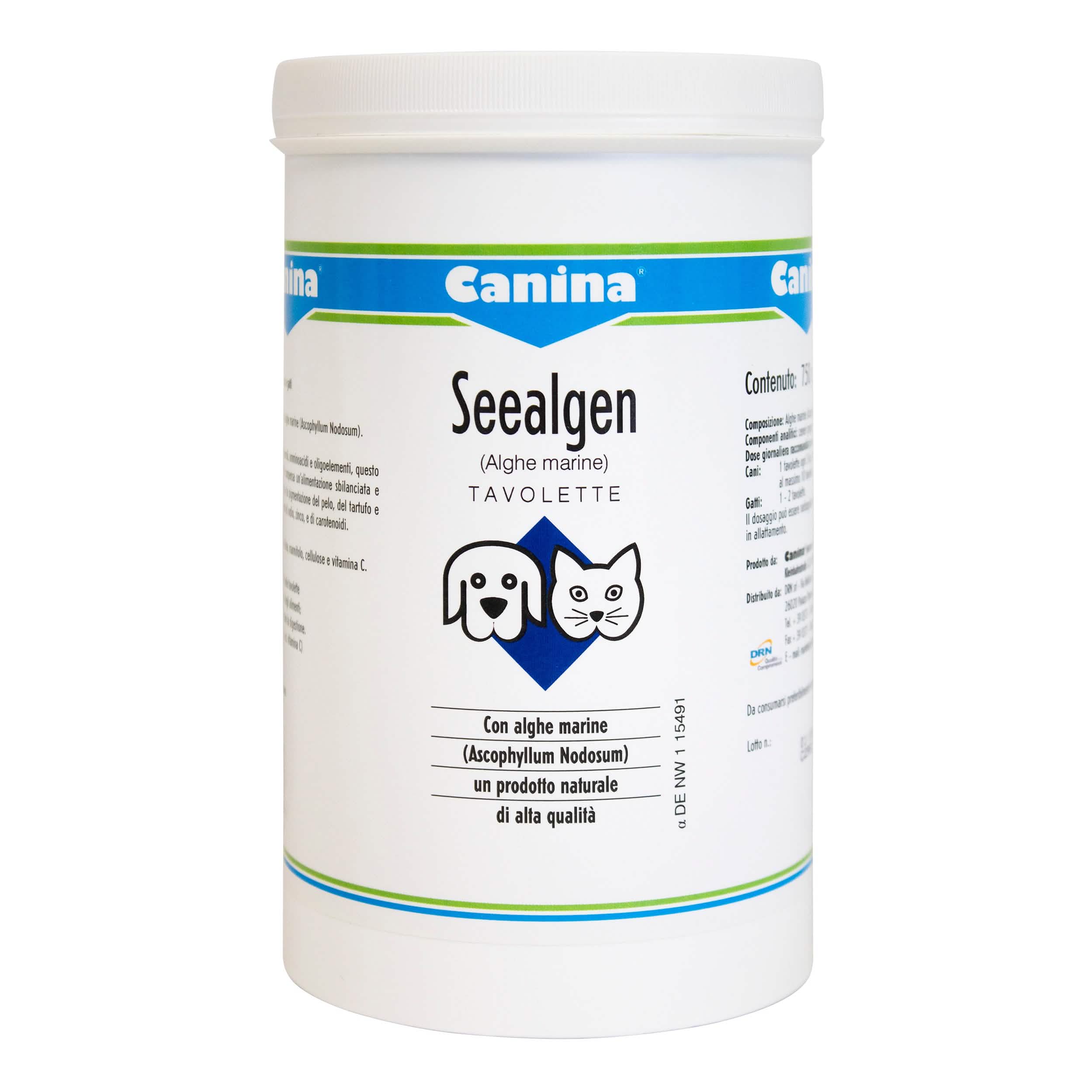 Seealgen tavoletta 750g - Scodinzolando