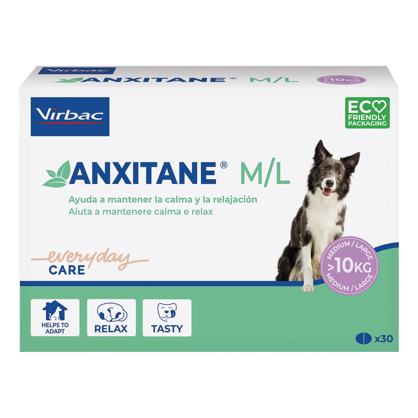 Anxitane M L Virbac 30 Compresse | L-teanina Cani Ansia Stress