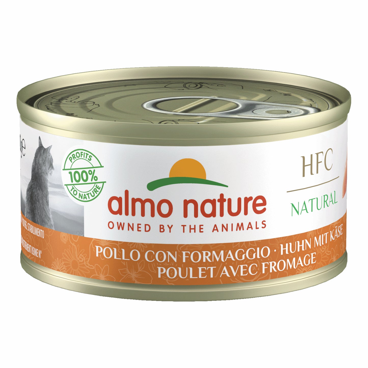 Almo Nature Cat Pollo Formaggio 70g