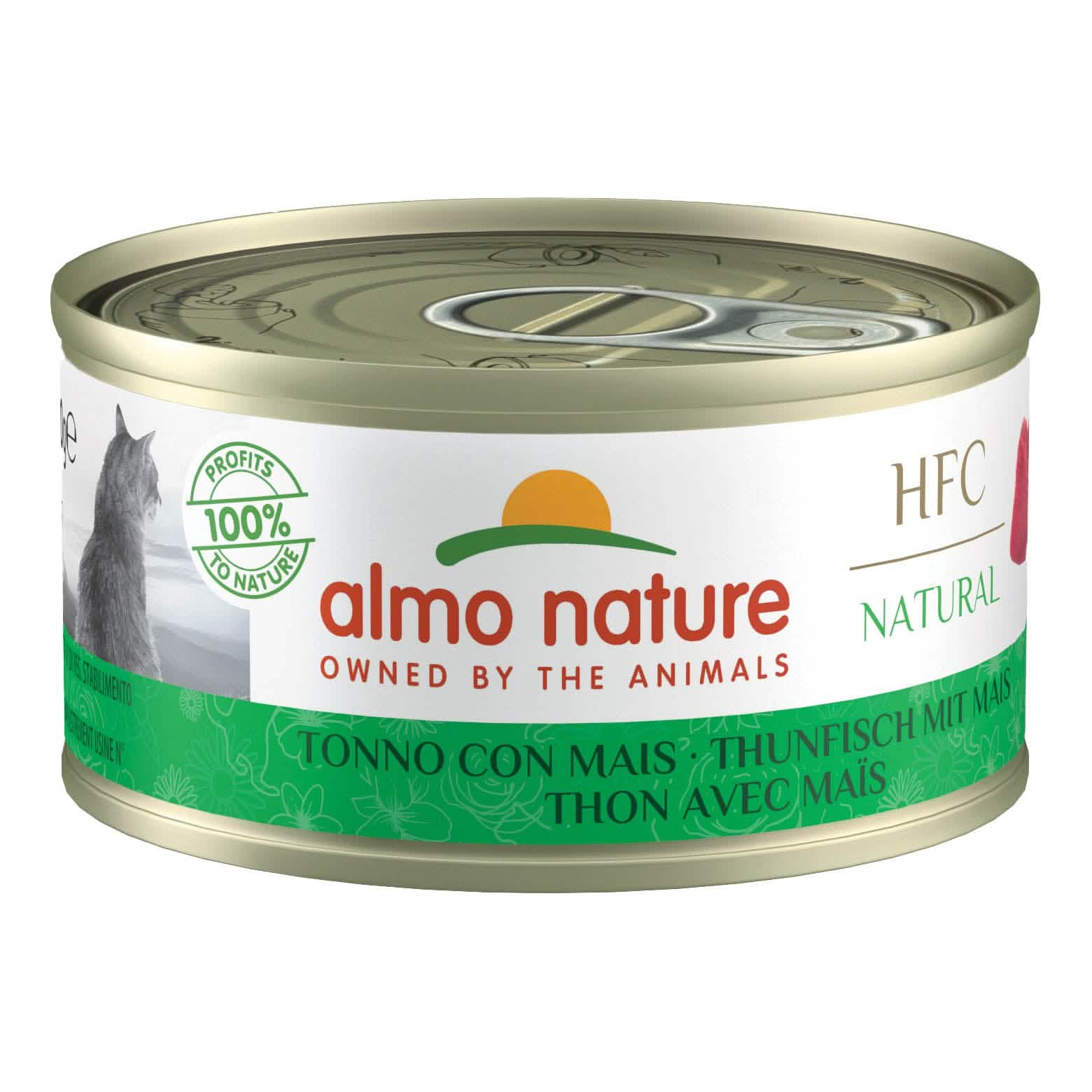 Almo Nature Cat Tonno Mais 70g