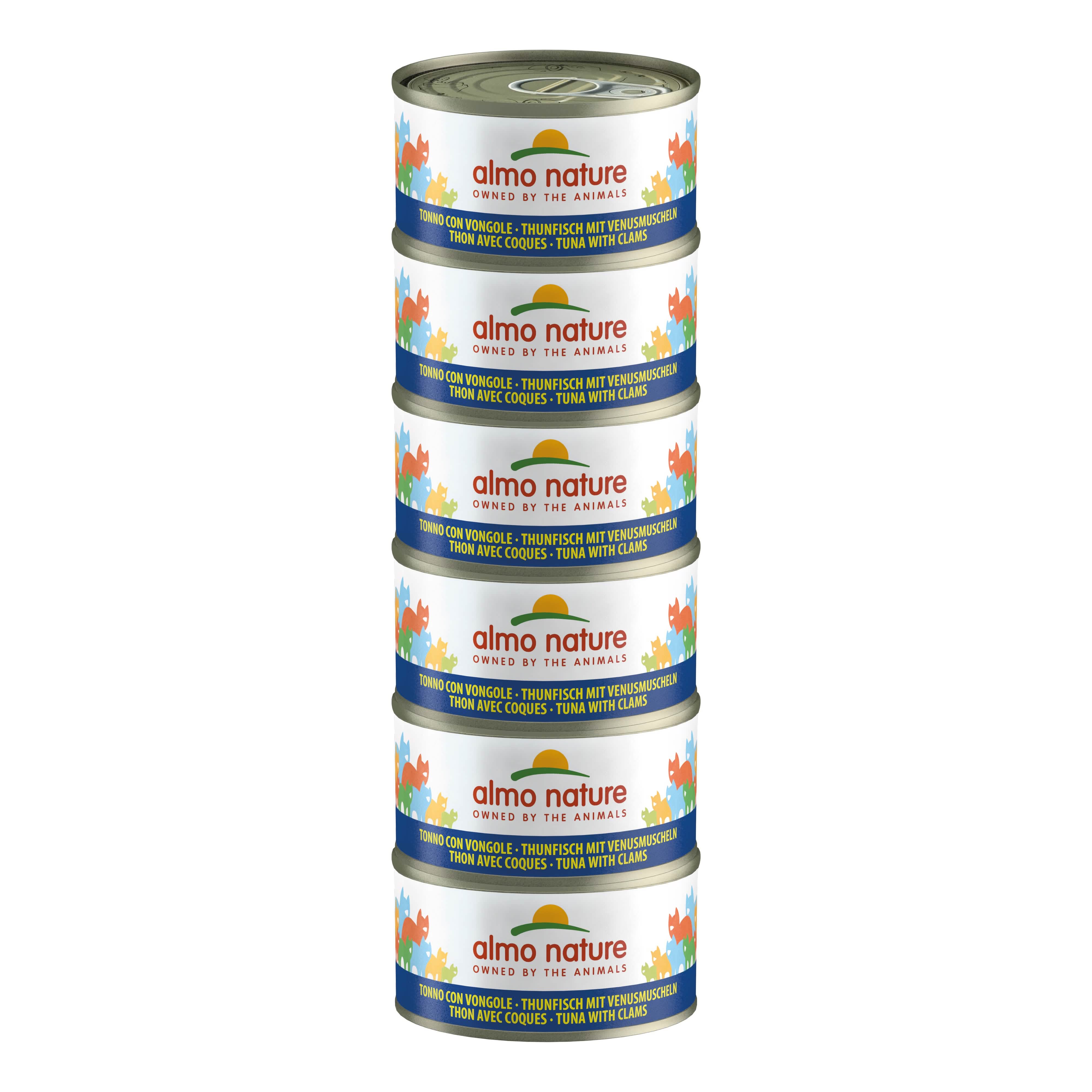 Almo Nature Cat Tonno Vongole 70g