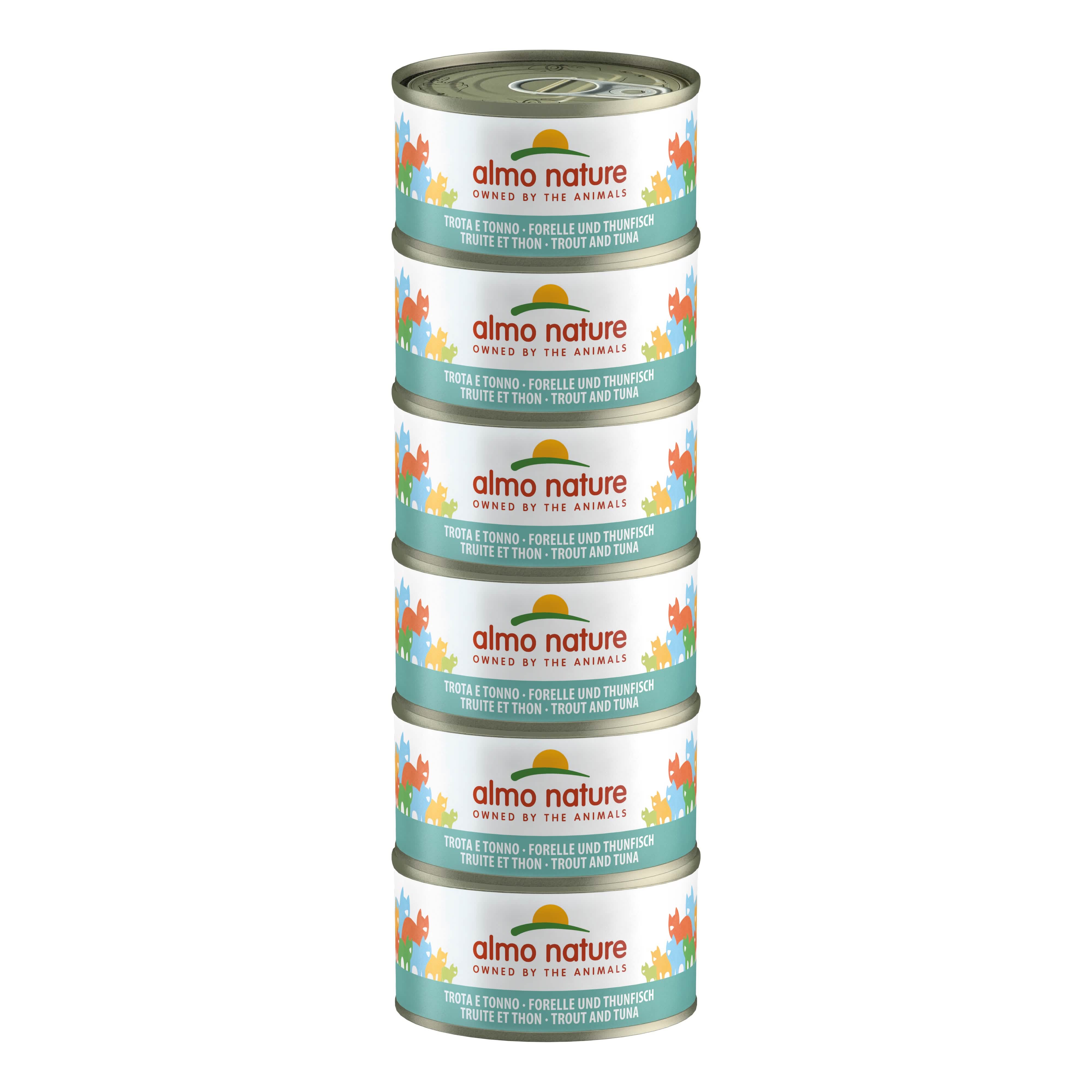 Almo Nature Cat Trota Tonno 70g