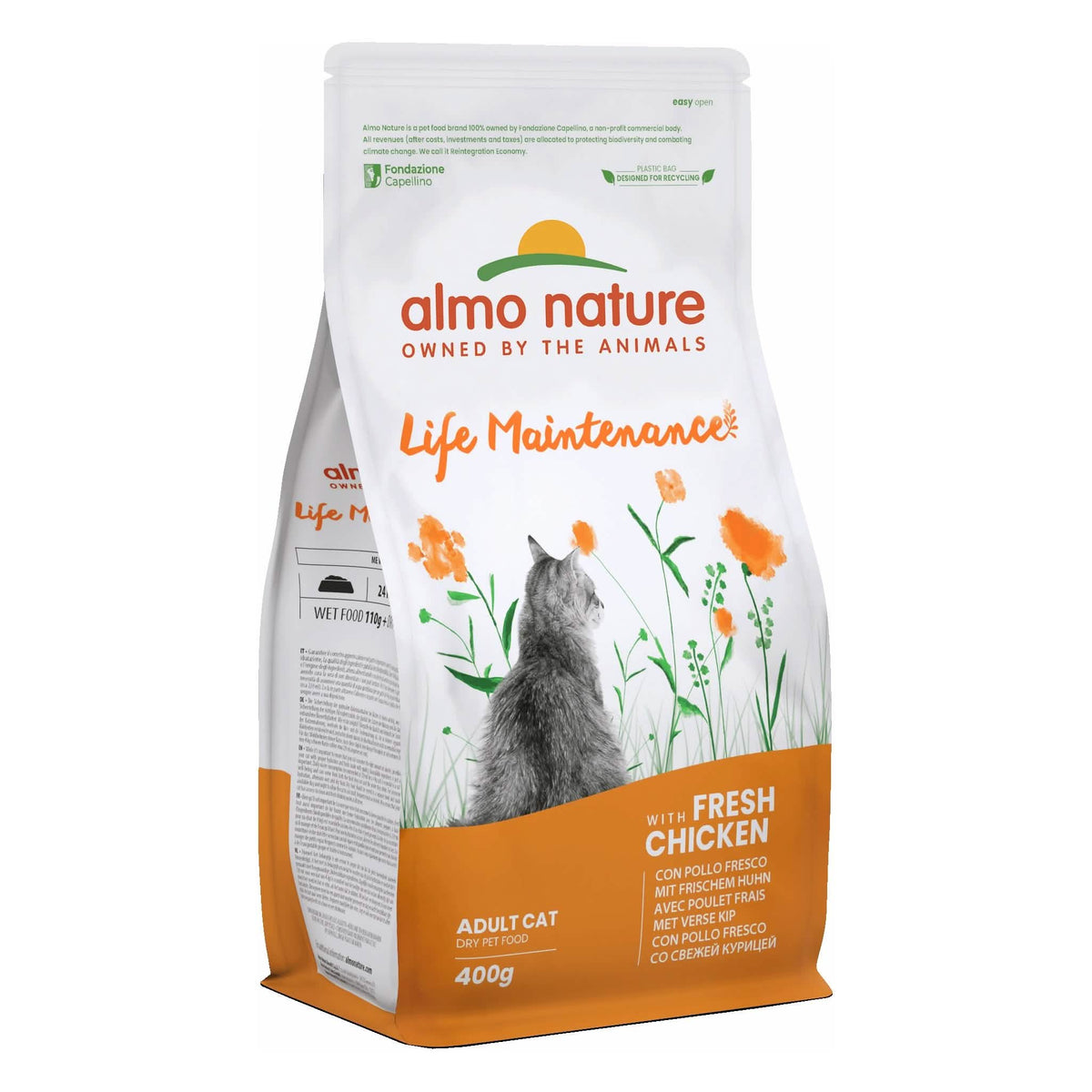 Holistic cat pollo/riso 400 g