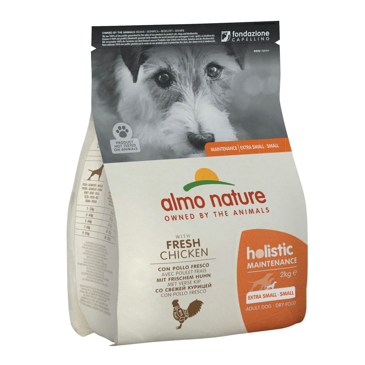 Holistic dog s pollo/riso 2 kg