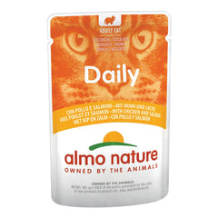 Daily cat pollo/salmone 70 g