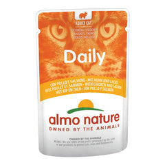 Daily cat pollo/salmone 70 g