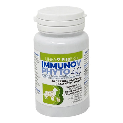 Immunov capsule 40 capsule barattolo 20 g - Scodinzolando