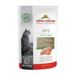 Almo Nature Pollo&gamberetti 55g