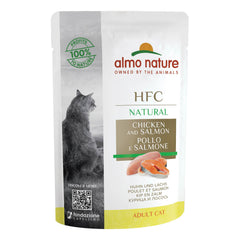 Almo Nature Pollo&salmone 55g