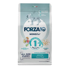 Forza10 puppy junior diet cane con pesce microcapsules 1,5 kg