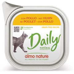 Daily menu cats con pollo 100 g