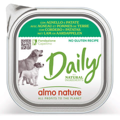Daily menu dogs con agnello e patate 300 g