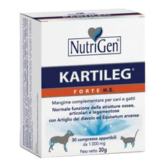 Kartileg forte he 60 compresse appetibili nutrigen