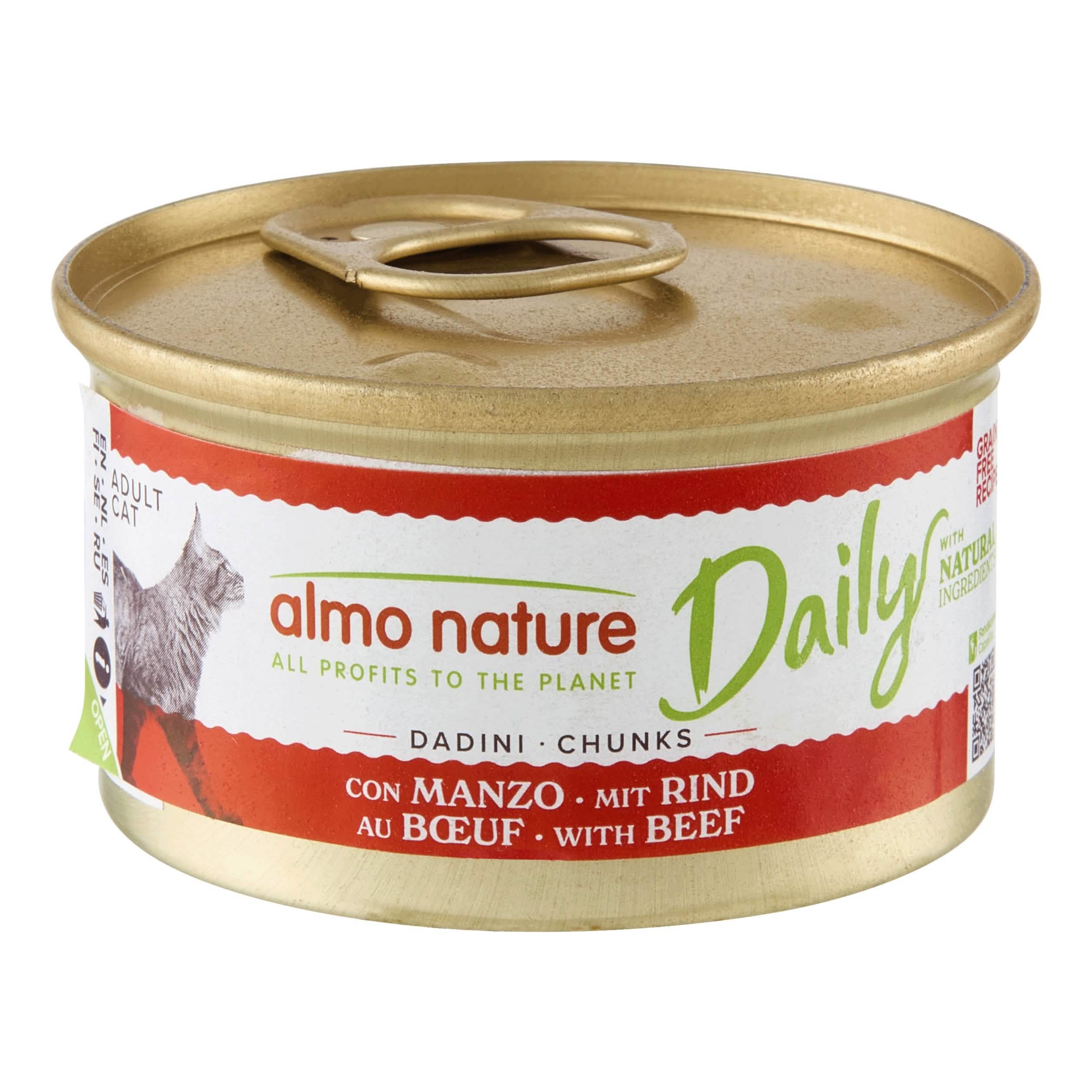 Almo Cat Daino Dadini con Manzo 85g