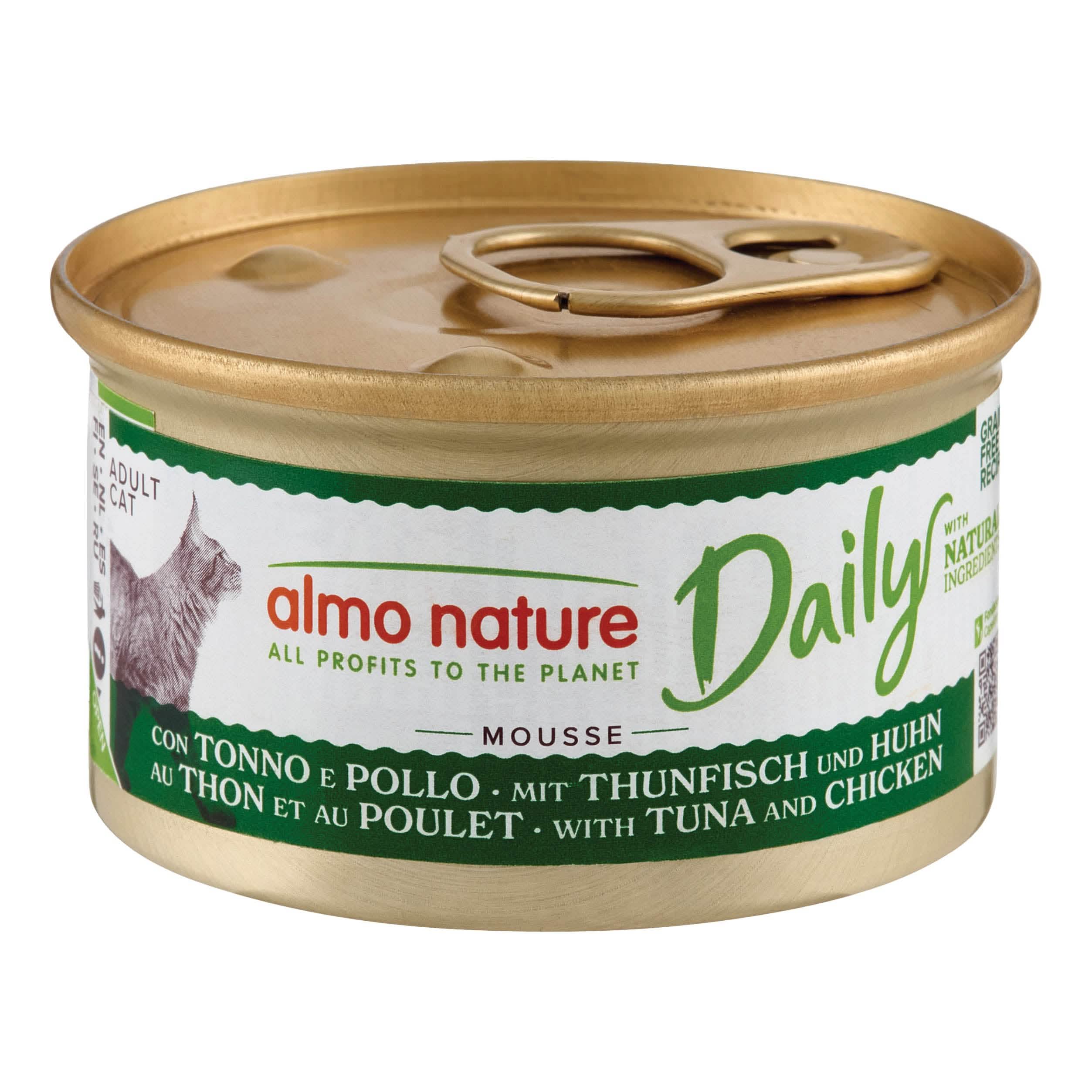 Almo Cat Daino Mousse Tonno Pollo 85g