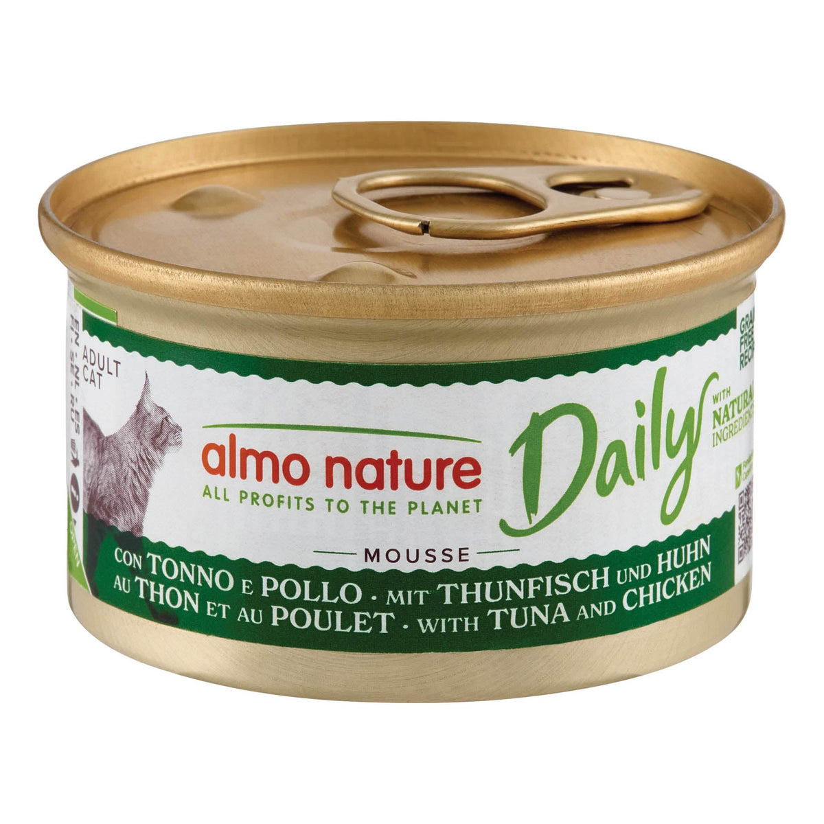 Almo Cat Daino Mousse Tonno Pollo 85g