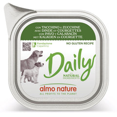 Daily menu dogs tacchini/zucchine 100 g