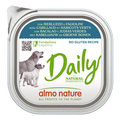 Daily menu dogs merluzzo/fagiolini 300 g