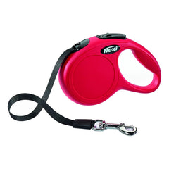 Flexi new classic in fettuccia xs 3m rosso