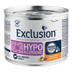 Exclusion diet hypoallergenic duk and potato 200 g