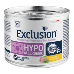 Exclusion diet hypoallergenic quail and pea 200 g