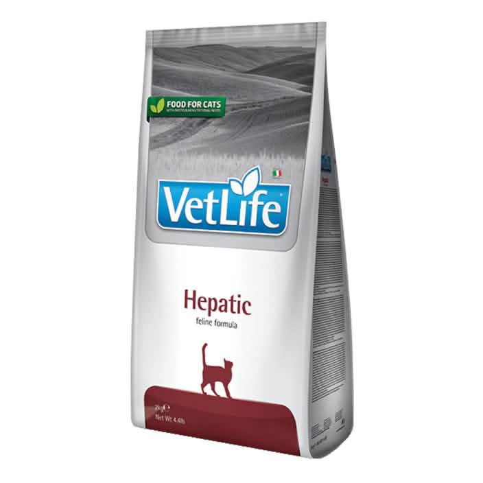 Vet life natural feline hepatic 2 kg
