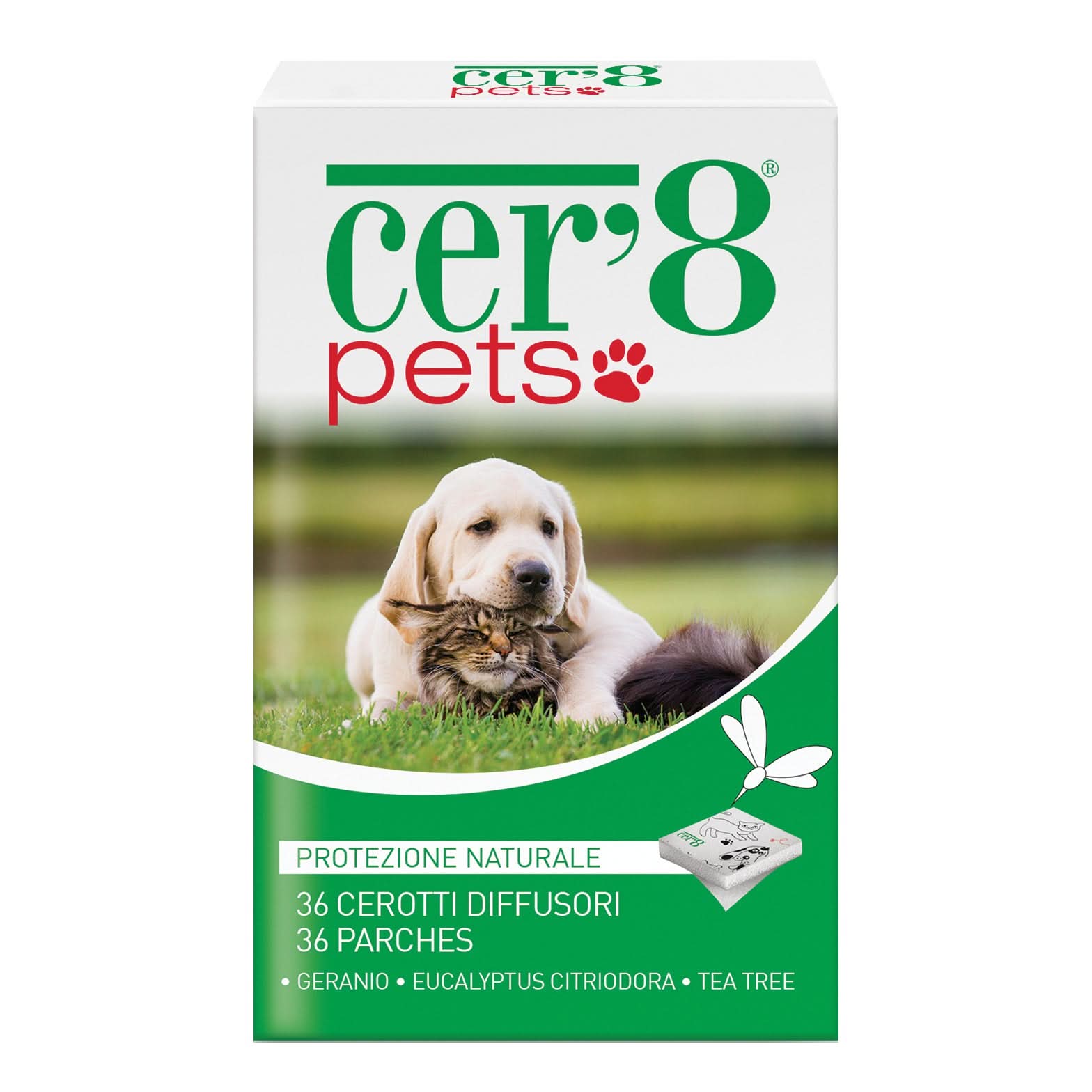 Cer'8 pets cuscinetti adesivi 36 pezzi - Scodinzolando