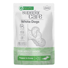 Nature's protection superior care dog white adult all breeds tuna&sea bass 70 g