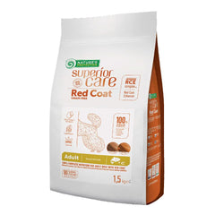Nature's protection superior care dog red coat grain free salmon adult small breed 1,5 kg