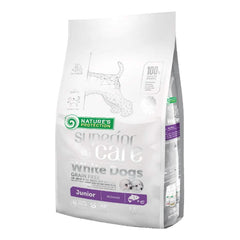 Nature's protection superior care dog white grain free salmon junior all breed 1,5 kg