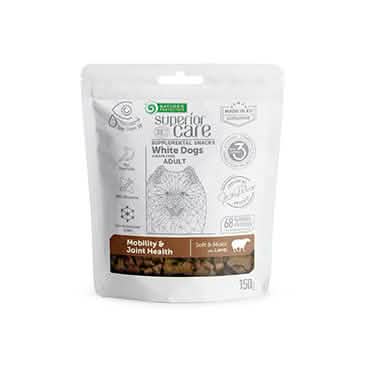 Nature's protection superior care dog snack white grain free mobility&joint health lamb adult all breed 150 g