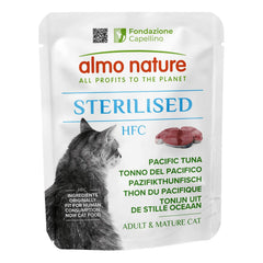 Human food chain cat sterilised tonno pacifico 50 g