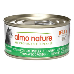 Almo Hfc Gatto Jelly Tonno con Gallinella 70g