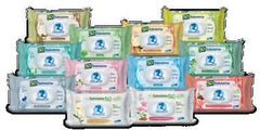Sano e bello salviettine detergenti aloe 50 pezzi