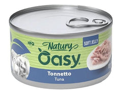 Oasy wet cat natury soft jelly tonnetto lattina 150 g
