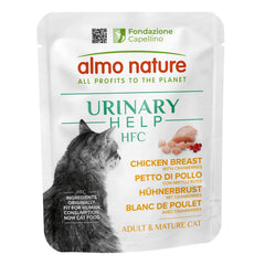 Almo Hfc Gatto Urinary Help Petto Pollo Mirtilli Rossi 50g