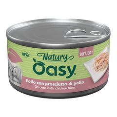 Oasy wet dog natury soft jelly pollo con prosciutto di pollo 150 g