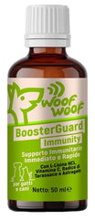 Woof woof wellness boosterguard immunity sistema immunitario cani e gatti 50 ml