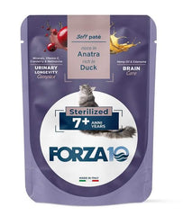 Forza 10 maintenance cat adult 7+ anni sterilized anatra wet pate' '80 g