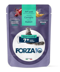 Forza 10 maintenance cat adult 7+ anni sterilized coniglio wet pate' '80 g