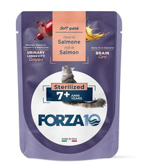 Forza 10 maintenance cat adult 7+ anni sterilized salmone wet pate' 80 g